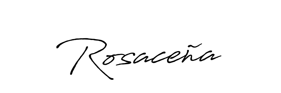 Make a short Rosaceña signature style. Manage your documents anywhere anytime using Antro_Vectra_Bolder. Create and add eSignatures, submit forms, share and send files easily. Rosaceña signature style 7 images and pictures png