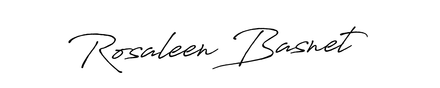 You should practise on your own different ways (Antro_Vectra_Bolder) to write your name (Rosaleen Basnet) in signature. don't let someone else do it for you. Rosaleen Basnet signature style 7 images and pictures png