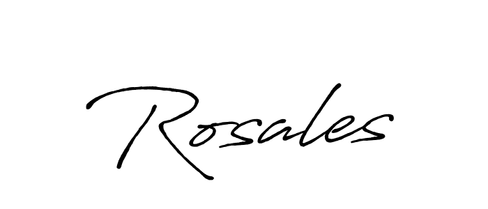 The best way (Antro_Vectra_Bolder) to make a short signature is to pick only two or three words in your name. The name Rosales include a total of six letters. For converting this name. Rosales signature style 7 images and pictures png
