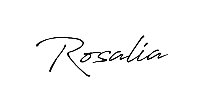 Also You can easily find your signature by using the search form. We will create Rosalia name handwritten signature images for you free of cost using Antro_Vectra_Bolder sign style. Rosalia signature style 7 images and pictures png