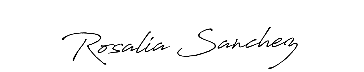 Once you've used our free online signature maker to create your best signature Antro_Vectra_Bolder style, it's time to enjoy all of the benefits that Rosalia Sanchez name signing documents. Rosalia Sanchez signature style 7 images and pictures png