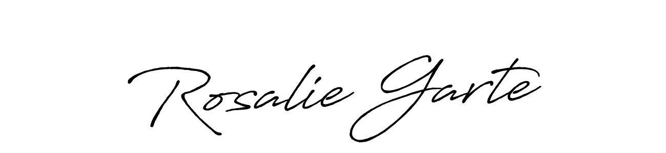 Make a beautiful signature design for name Rosalie Garte. Use this online signature maker to create a handwritten signature for free. Rosalie Garte signature style 7 images and pictures png