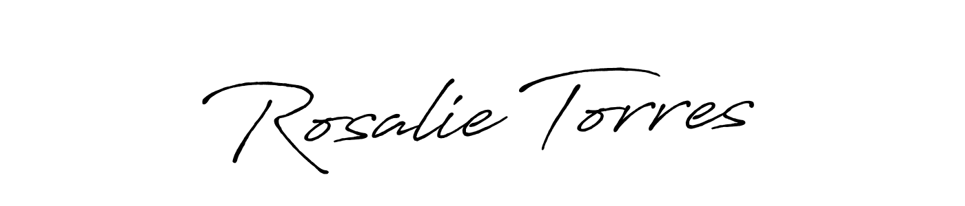 Once you've used our free online signature maker to create your best signature Antro_Vectra_Bolder style, it's time to enjoy all of the benefits that Rosalie Torres name signing documents. Rosalie Torres signature style 7 images and pictures png