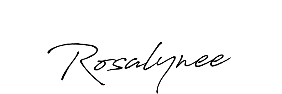 Best and Professional Signature Style for Rosalynee. Antro_Vectra_Bolder Best Signature Style Collection. Rosalynee signature style 7 images and pictures png