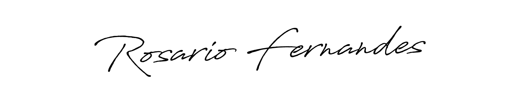 It looks lik you need a new signature style for name Rosario Fernandes. Design unique handwritten (Antro_Vectra_Bolder) signature with our free signature maker in just a few clicks. Rosario Fernandes signature style 7 images and pictures png