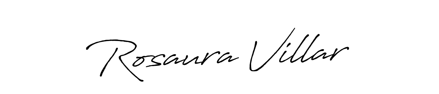 Make a short Rosaura Villar signature style. Manage your documents anywhere anytime using Antro_Vectra_Bolder. Create and add eSignatures, submit forms, share and send files easily. Rosaura Villar signature style 7 images and pictures png