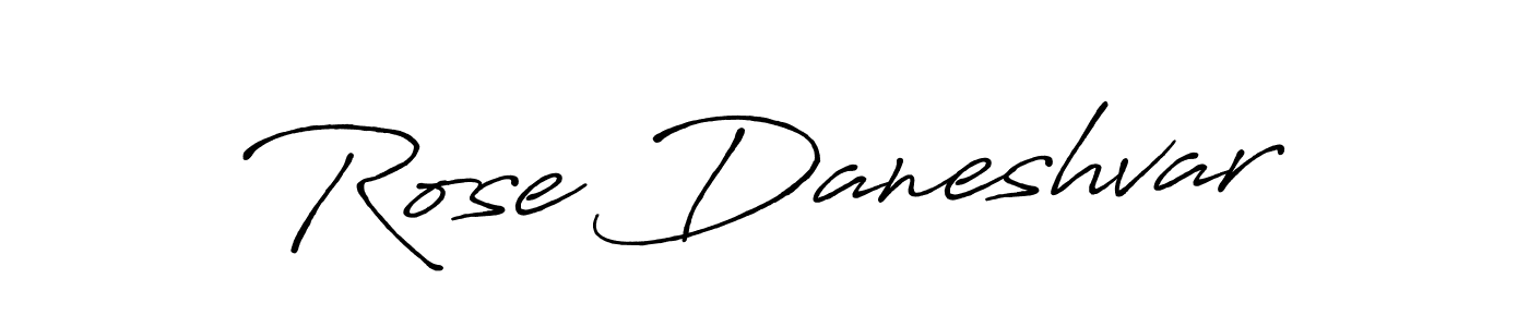 How to Draw Rose Daneshvar signature style? Antro_Vectra_Bolder is a latest design signature styles for name Rose Daneshvar. Rose Daneshvar signature style 7 images and pictures png