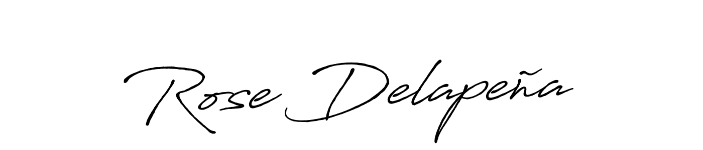 Make a beautiful signature design for name Rose Delapeña. Use this online signature maker to create a handwritten signature for free. Rose Delapeña signature style 7 images and pictures png