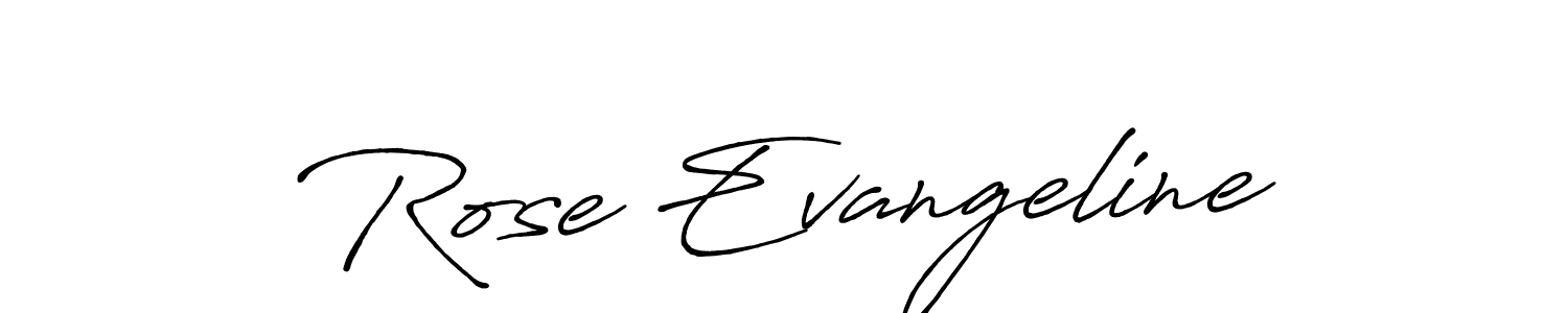 Design your own signature with our free online signature maker. With this signature software, you can create a handwritten (Antro_Vectra_Bolder) signature for name Rose Evangeline. Rose Evangeline signature style 7 images and pictures png