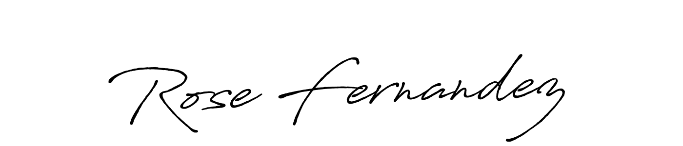 How to make Rose Fernandez name signature. Use Antro_Vectra_Bolder style for creating short signs online. This is the latest handwritten sign. Rose Fernandez signature style 7 images and pictures png