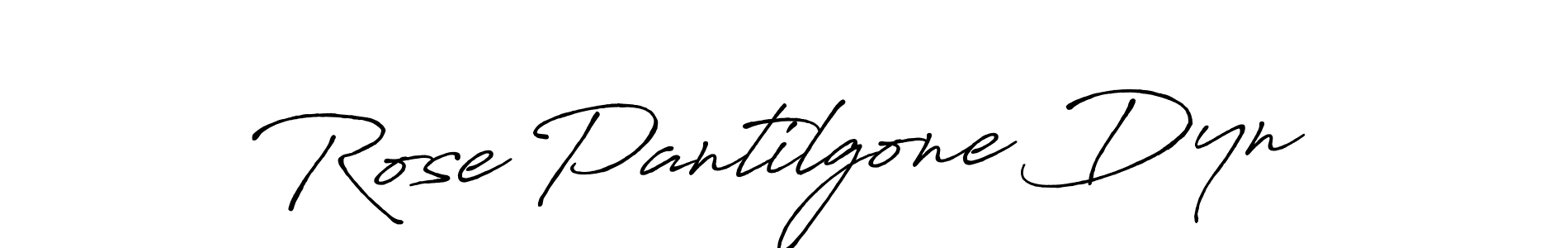 Rose Pantilgone Dyn stylish signature style. Best Handwritten Sign (Antro_Vectra_Bolder) for my name. Handwritten Signature Collection Ideas for my name Rose Pantilgone Dyn. Rose Pantilgone Dyn signature style 7 images and pictures png