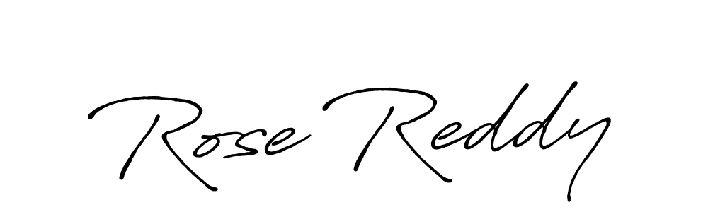 You should practise on your own different ways (Antro_Vectra_Bolder) to write your name (Rose Reddy) in signature. don't let someone else do it for you. Rose Reddy signature style 7 images and pictures png