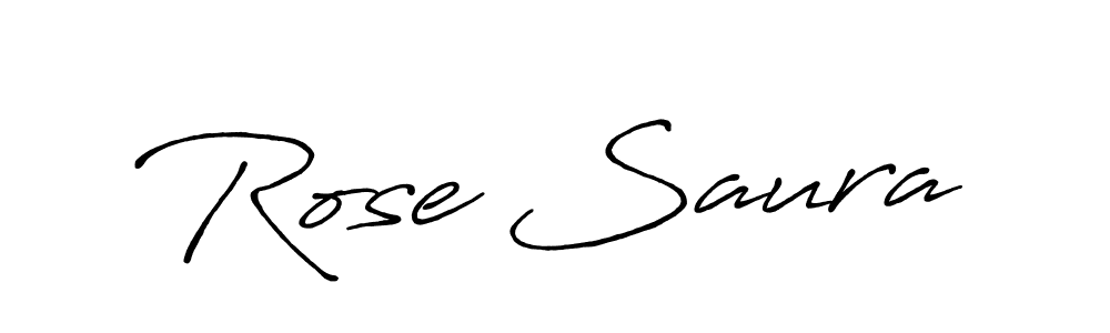 The best way (Antro_Vectra_Bolder) to make a short signature is to pick only two or three words in your name. The name Rose Saura include a total of six letters. For converting this name. Rose Saura signature style 7 images and pictures png