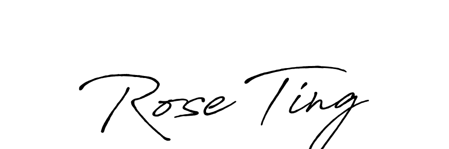 Make a beautiful signature design for name Rose Ting. Use this online signature maker to create a handwritten signature for free. Rose Ting signature style 7 images and pictures png