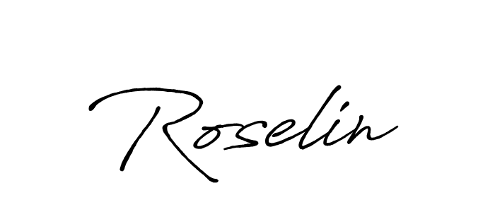 It looks lik you need a new signature style for name Roselin. Design unique handwritten (Antro_Vectra_Bolder) signature with our free signature maker in just a few clicks. Roselin signature style 7 images and pictures png