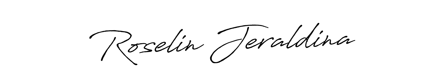 Best and Professional Signature Style for Roselin Jeraldina. Antro_Vectra_Bolder Best Signature Style Collection. Roselin Jeraldina signature style 7 images and pictures png