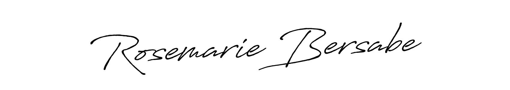 It looks lik you need a new signature style for name Rosemarie Bersabe. Design unique handwritten (Antro_Vectra_Bolder) signature with our free signature maker in just a few clicks. Rosemarie Bersabe signature style 7 images and pictures png