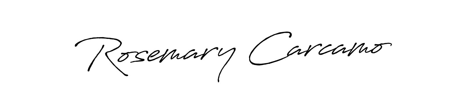 Rosemary Carcamo stylish signature style. Best Handwritten Sign (Antro_Vectra_Bolder) for my name. Handwritten Signature Collection Ideas for my name Rosemary Carcamo. Rosemary Carcamo signature style 7 images and pictures png