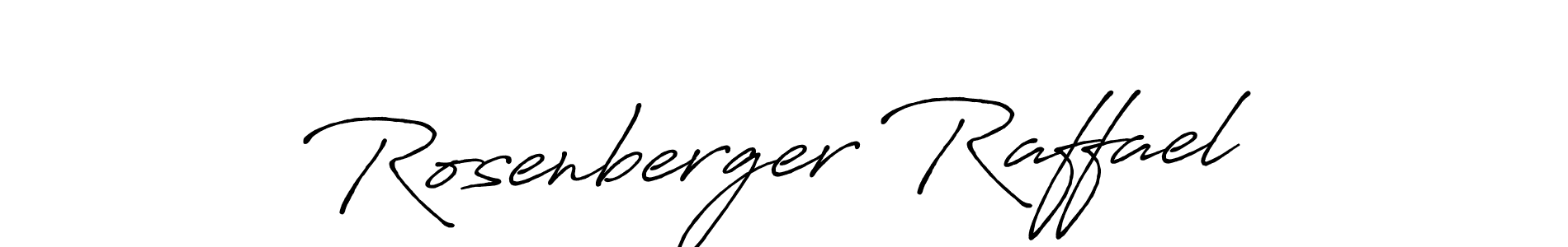 Make a beautiful signature design for name Rosenberger Raffael. Use this online signature maker to create a handwritten signature for free. Rosenberger Raffael signature style 7 images and pictures png