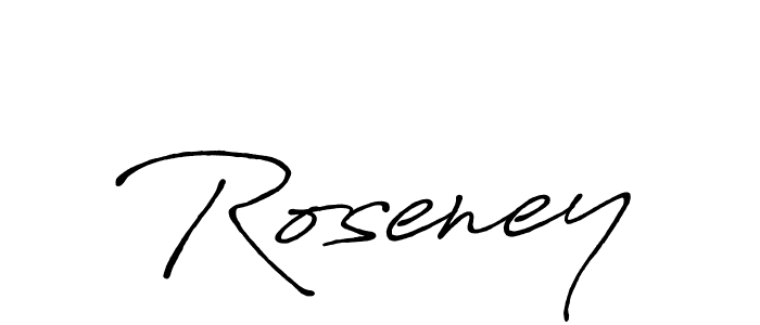 Make a beautiful signature design for name Roseney. Use this online signature maker to create a handwritten signature for free. Roseney signature style 7 images and pictures png