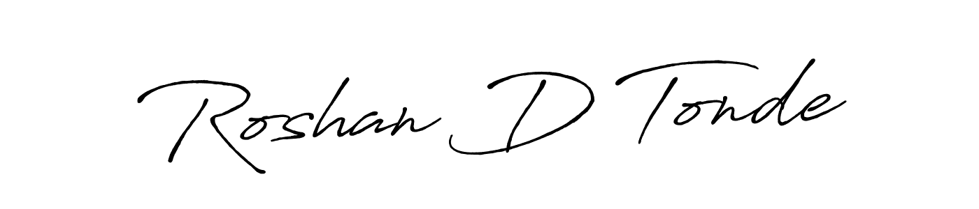 Here are the top 10 professional signature styles for the name Roshan D Tonde. These are the best autograph styles you can use for your name. Roshan D Tonde signature style 7 images and pictures png