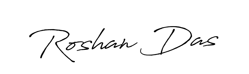 How to make Roshan Das signature? Antro_Vectra_Bolder is a professional autograph style. Create handwritten signature for Roshan Das name. Roshan Das signature style 7 images and pictures png