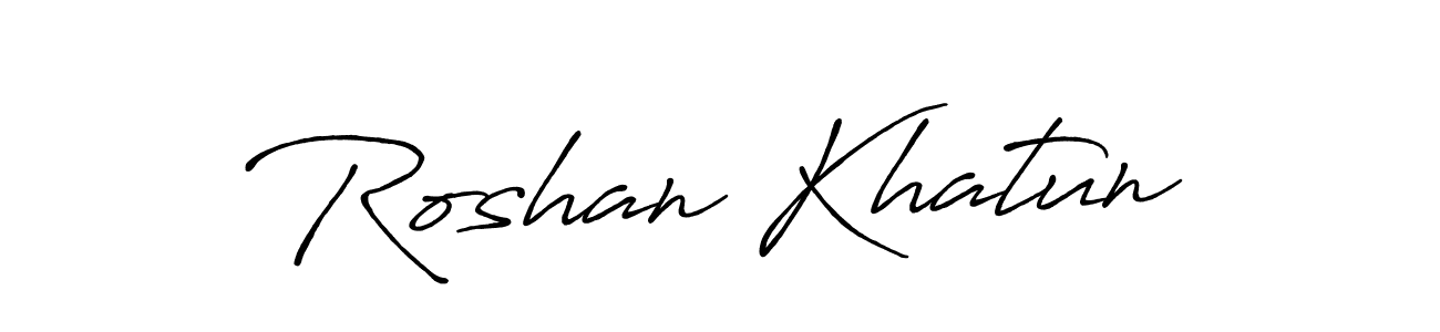 See photos of Roshan Khatun official signature by Spectra . Check more albums & portfolios. Read reviews & check more about Antro_Vectra_Bolder font. Roshan Khatun signature style 7 images and pictures png