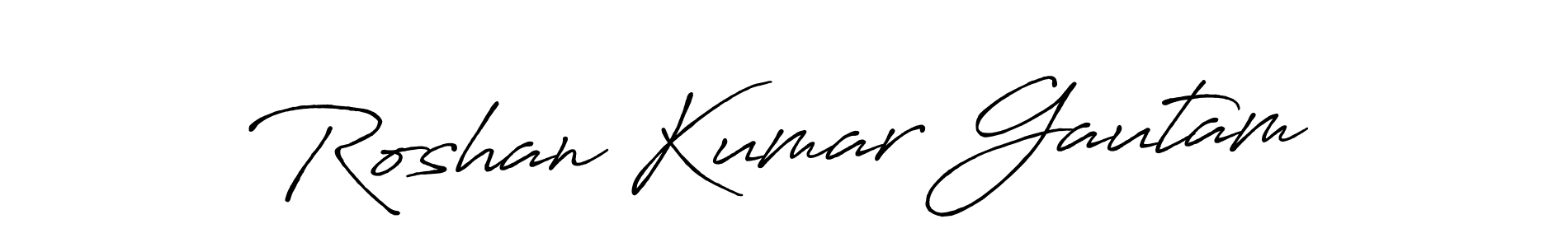 Make a short Roshan Kumar Gautam signature style. Manage your documents anywhere anytime using Antro_Vectra_Bolder. Create and add eSignatures, submit forms, share and send files easily. Roshan Kumar Gautam signature style 7 images and pictures png