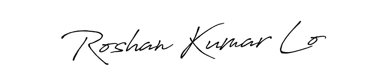 This is the best signature style for the Roshan Kumar Lo name. Also you like these signature font (Antro_Vectra_Bolder). Mix name signature. Roshan Kumar Lo signature style 7 images and pictures png
