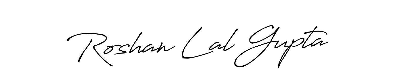 Also we have Roshan Lal Gupta name is the best signature style. Create professional handwritten signature collection using Antro_Vectra_Bolder autograph style. Roshan Lal Gupta signature style 7 images and pictures png