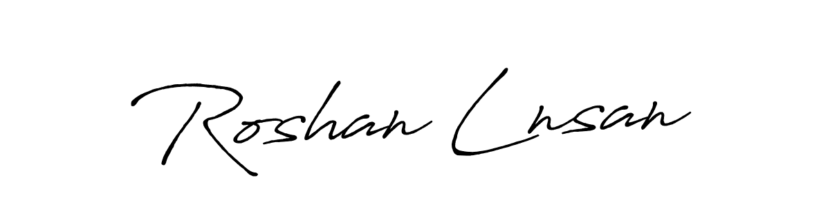 Check out images of Autograph of Roshan Lnsan name. Actor Roshan Lnsan Signature Style. Antro_Vectra_Bolder is a professional sign style online. Roshan Lnsan signature style 7 images and pictures png