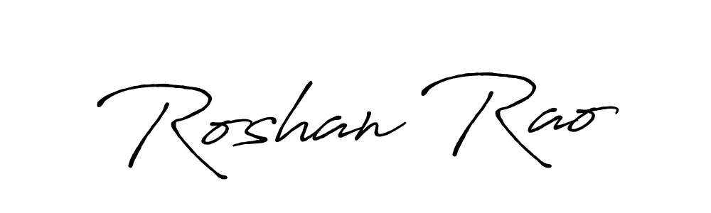 Similarly Antro_Vectra_Bolder is the best handwritten signature design. Signature creator online .You can use it as an online autograph creator for name Roshan Rao. Roshan Rao signature style 7 images and pictures png