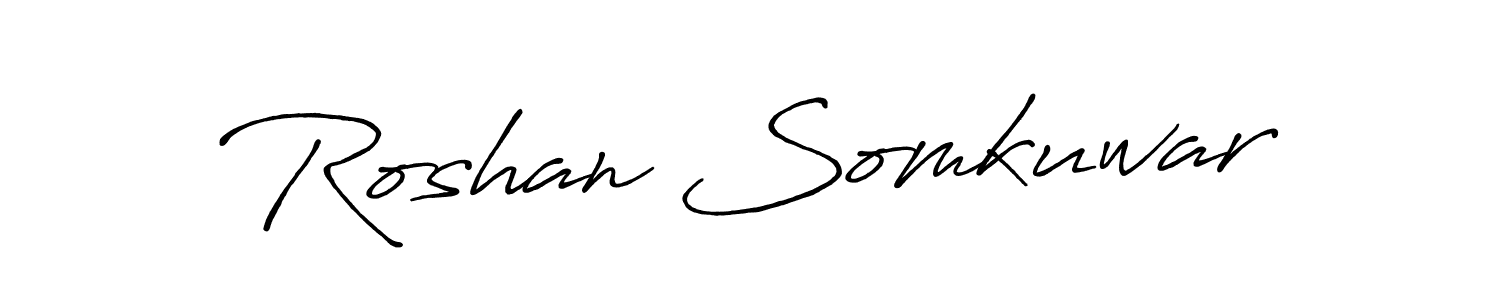 Once you've used our free online signature maker to create your best signature Antro_Vectra_Bolder style, it's time to enjoy all of the benefits that Roshan Somkuwar name signing documents. Roshan Somkuwar signature style 7 images and pictures png