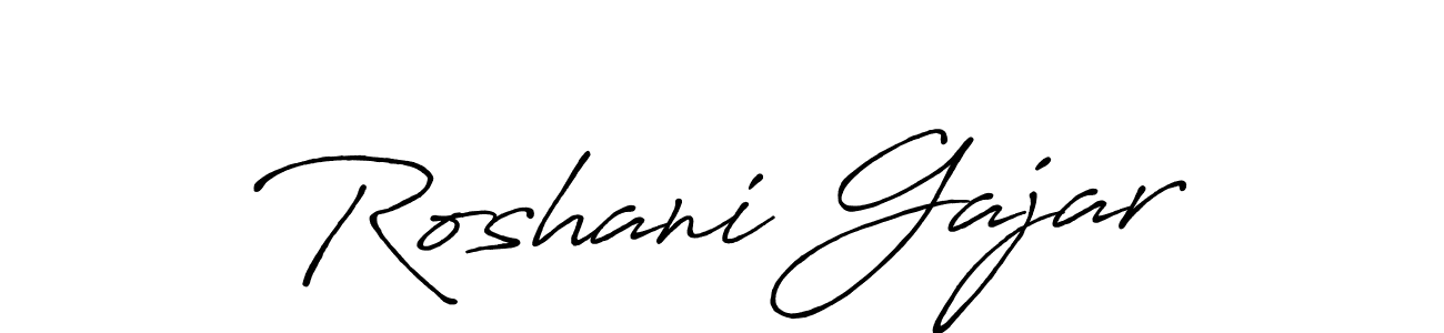 You should practise on your own different ways (Antro_Vectra_Bolder) to write your name (Roshani Gajar) in signature. don't let someone else do it for you. Roshani Gajar signature style 7 images and pictures png