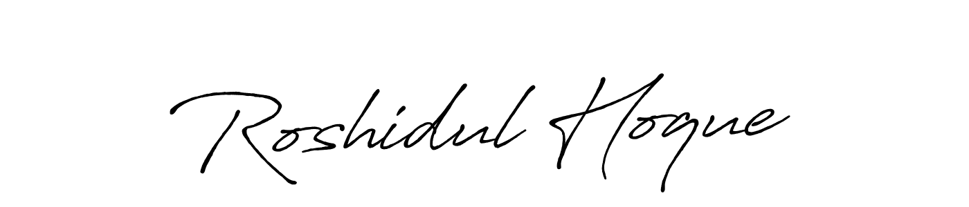 Antro_Vectra_Bolder is a professional signature style that is perfect for those who want to add a touch of class to their signature. It is also a great choice for those who want to make their signature more unique. Get Roshidul Hoque name to fancy signature for free. Roshidul Hoque signature style 7 images and pictures png