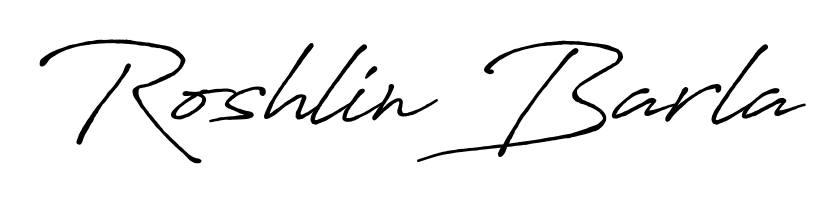 An effortless, minimalist signature concept for Roshlin Barla using Antro_Vectra_Bolder design. Clean lines that look great on any document. Roshlin Barla signature style 7 images and pictures png