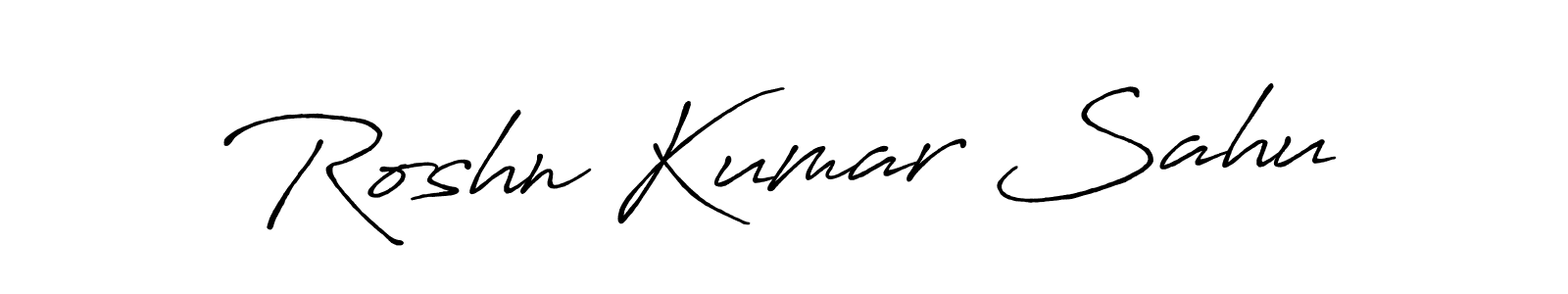 Check out images of Autograph of Roshn Kumar Sahu name. Actor Roshn Kumar Sahu Signature Style. Antro_Vectra_Bolder is a professional sign style online. Roshn Kumar Sahu signature style 7 images and pictures png