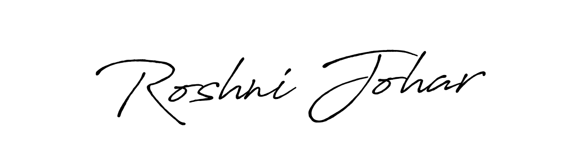 This is the best signature style for the Roshni Johar name. Also you like these signature font (Antro_Vectra_Bolder). Mix name signature. Roshni Johar signature style 7 images and pictures png