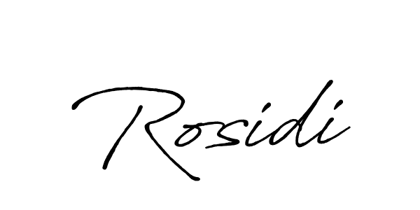 Antro_Vectra_Bolder is a professional signature style that is perfect for those who want to add a touch of class to their signature. It is also a great choice for those who want to make their signature more unique. Get Rosidi name to fancy signature for free. Rosidi signature style 7 images and pictures png