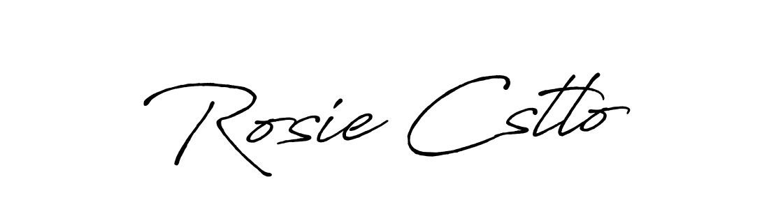 if you are searching for the best signature style for your name Rosie Cstlo. so please give up your signature search. here we have designed multiple signature styles  using Antro_Vectra_Bolder. Rosie Cstlo signature style 7 images and pictures png