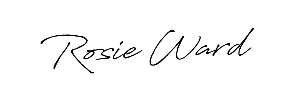 Once you've used our free online signature maker to create your best signature Antro_Vectra_Bolder style, it's time to enjoy all of the benefits that Rosie Ward name signing documents. Rosie Ward signature style 7 images and pictures png