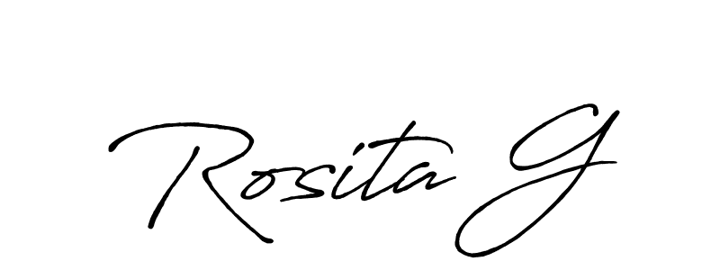 See photos of Rosita G official signature by Spectra . Check more albums & portfolios. Read reviews & check more about Antro_Vectra_Bolder font. Rosita G signature style 7 images and pictures png
