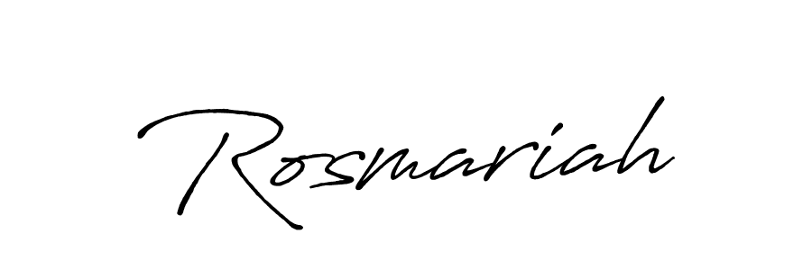 if you are searching for the best signature style for your name Rosmariah. so please give up your signature search. here we have designed multiple signature styles  using Antro_Vectra_Bolder. Rosmariah signature style 7 images and pictures png