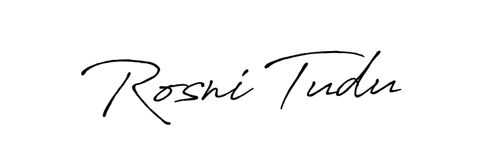 Also we have Rosni Tudu name is the best signature style. Create professional handwritten signature collection using Antro_Vectra_Bolder autograph style. Rosni Tudu signature style 7 images and pictures png