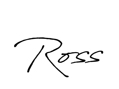 You should practise on your own different ways (Antro_Vectra_Bolder) to write your name (Ross) in signature. don't let someone else do it for you. Ross signature style 7 images and pictures png