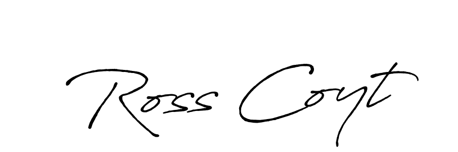 How to make Ross Coyt signature? Antro_Vectra_Bolder is a professional autograph style. Create handwritten signature for Ross Coyt name. Ross Coyt signature style 7 images and pictures png