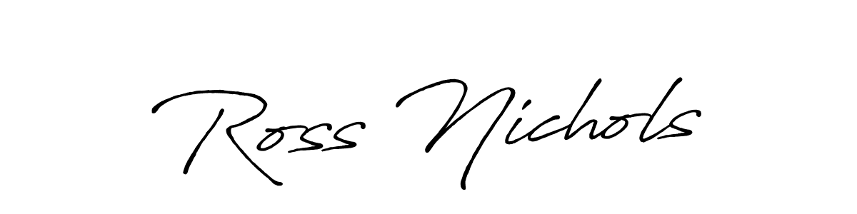Best and Professional Signature Style for Ross Nichols. Antro_Vectra_Bolder Best Signature Style Collection. Ross Nichols signature style 7 images and pictures png
