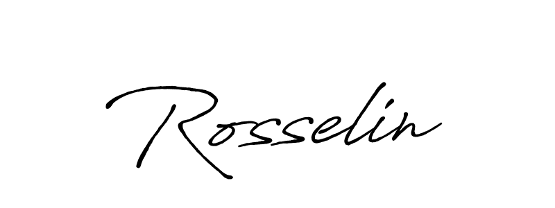 Use a signature maker to create a handwritten signature online. With this signature software, you can design (Antro_Vectra_Bolder) your own signature for name Rosselin. Rosselin signature style 7 images and pictures png