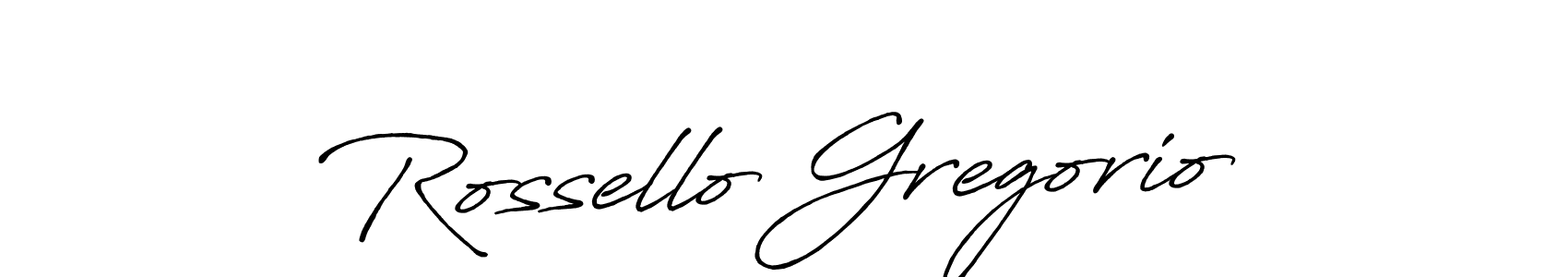 How to Draw Rossello Gregorio signature style? Antro_Vectra_Bolder is a latest design signature styles for name Rossello Gregorio. Rossello Gregorio signature style 7 images and pictures png