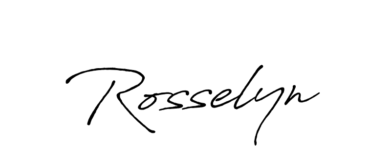 if you are searching for the best signature style for your name Rosselyn. so please give up your signature search. here we have designed multiple signature styles  using Antro_Vectra_Bolder. Rosselyn signature style 7 images and pictures png